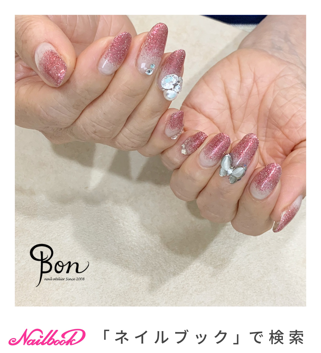 ブライダル パーティー デート 女子会 ハンド Atelierbonのネイルデザイン No ネイルブック