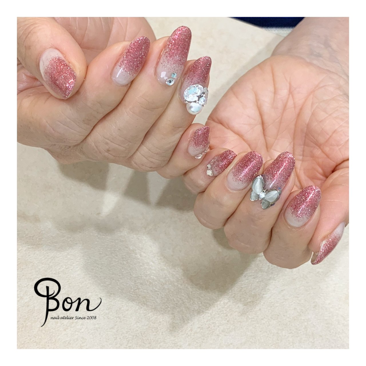 ブライダル パーティー デート 女子会 ハンド Atelierbonのネイルデザイン No ネイルブック