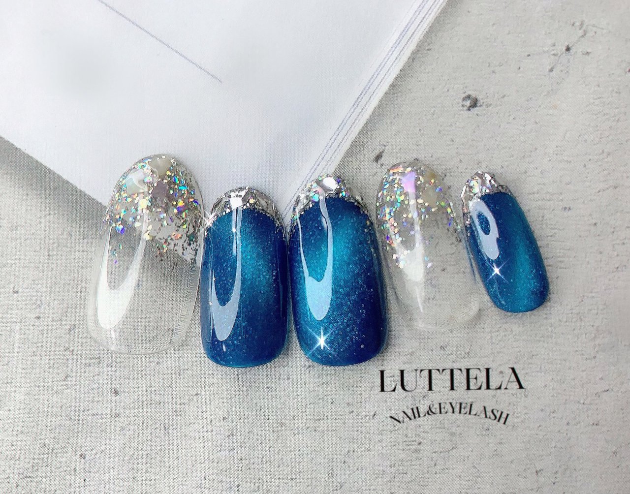 夏 リゾート オフィス ブライダル ハンド Nail Eyelashluttelaルテラ のネイルデザイン No ネイル ブック