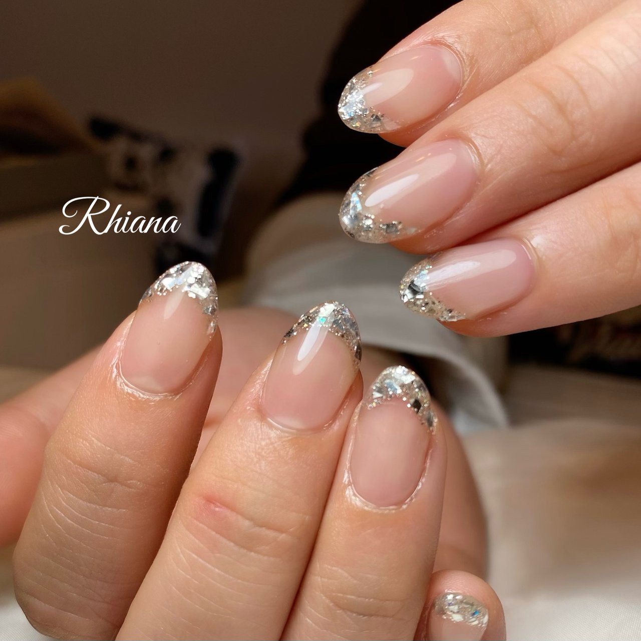 ハンド フレンチ Privatenailsalon Rhianaのネイルデザイン No ネイルブック