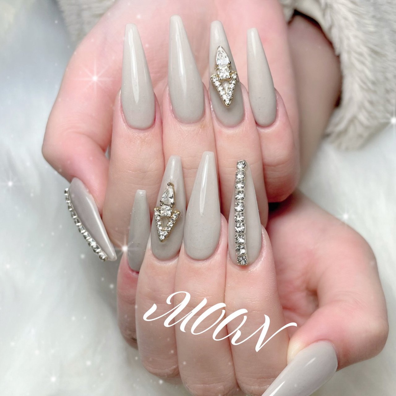 秋 オールシーズン オフィス 女子会 ハンド Yumiのネイルデザイン No ネイルブック