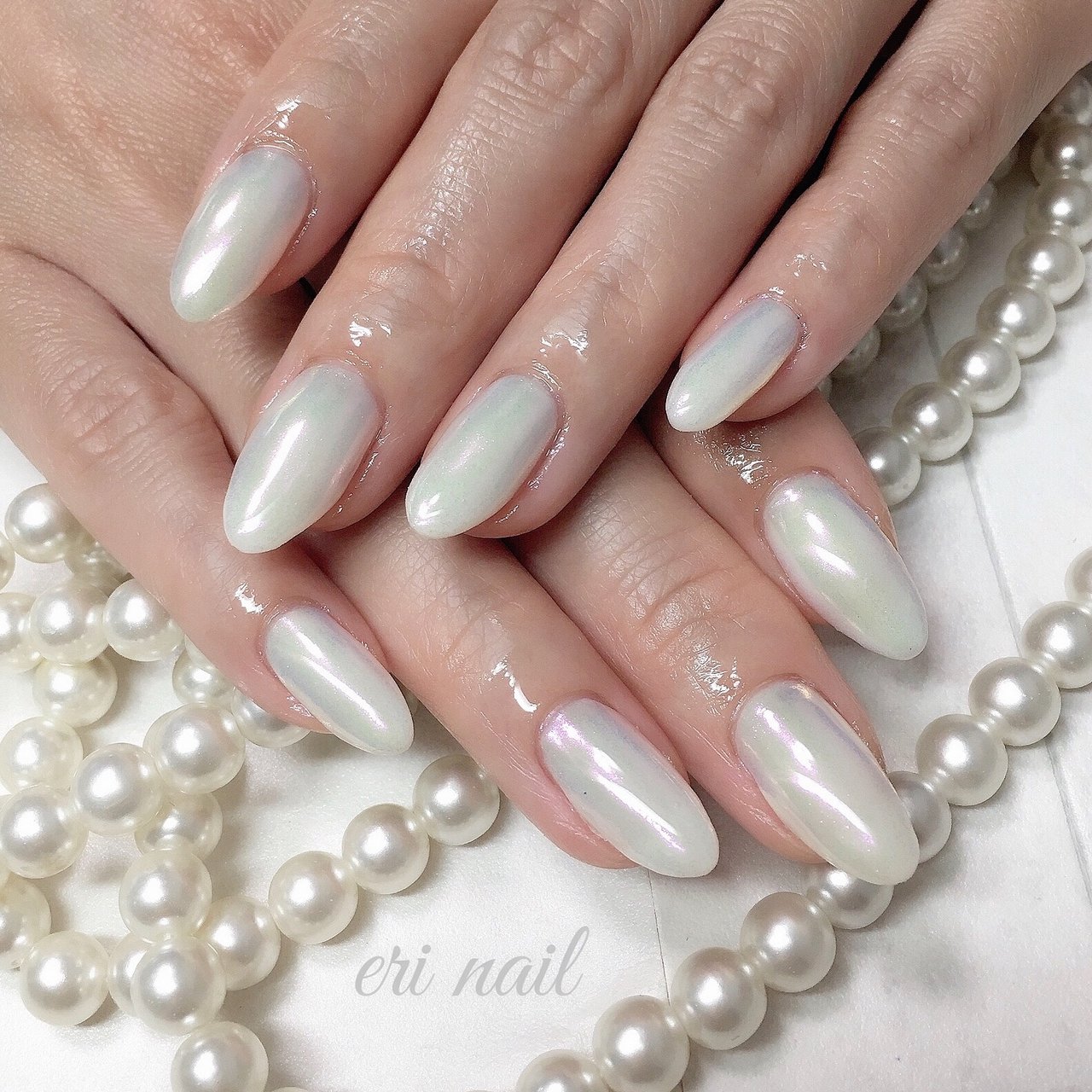 夏 ハンド ワンカラー ホワイト ジェルネイル 名古屋市天白区 自宅ネイルサロン Eri Nailのネイルデザイン No ネイル ブック