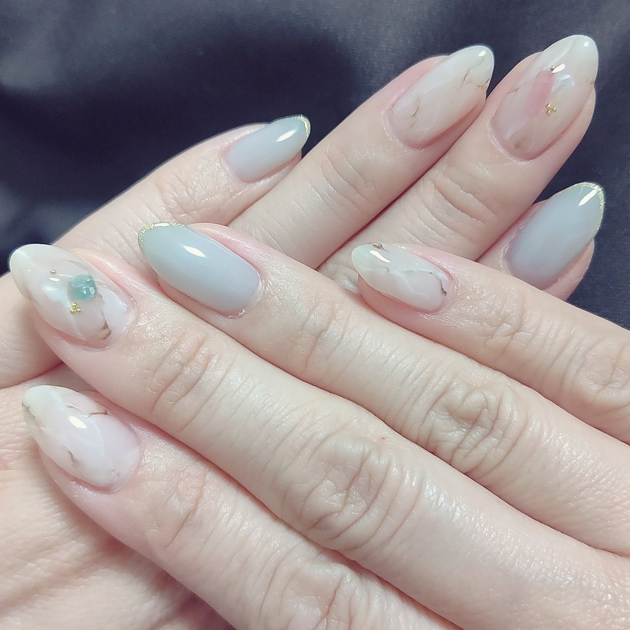 春 夏 オフィス 女子会 ハンド Pafのネイルデザイン No ネイルブック