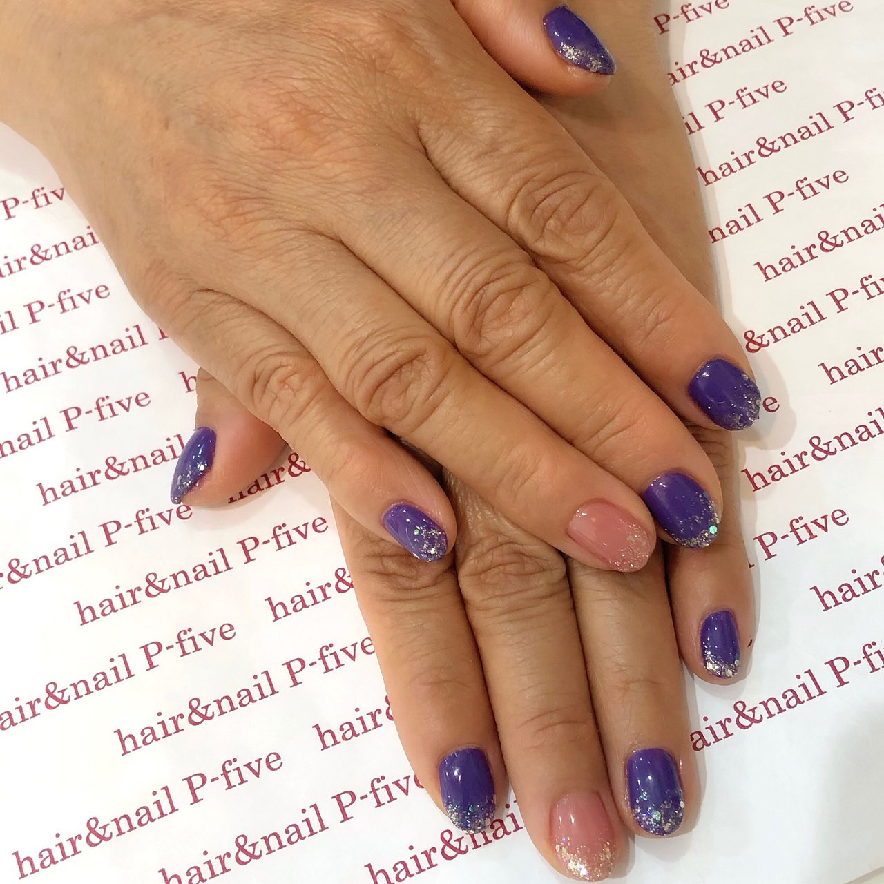 春 夏 梅雨 オフィス ハンド P Fiveのネイルデザイン No ネイルブック