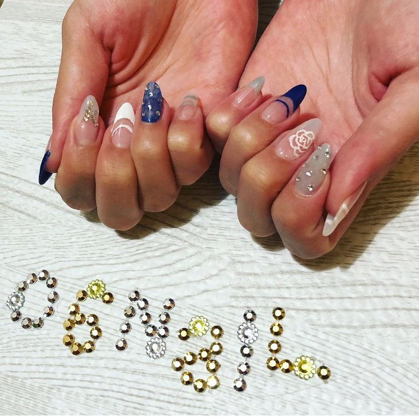 春 夏 秋 冬 ハンド 沖縄ネイルサロン Rainのネイルデザイン No ネイルブック