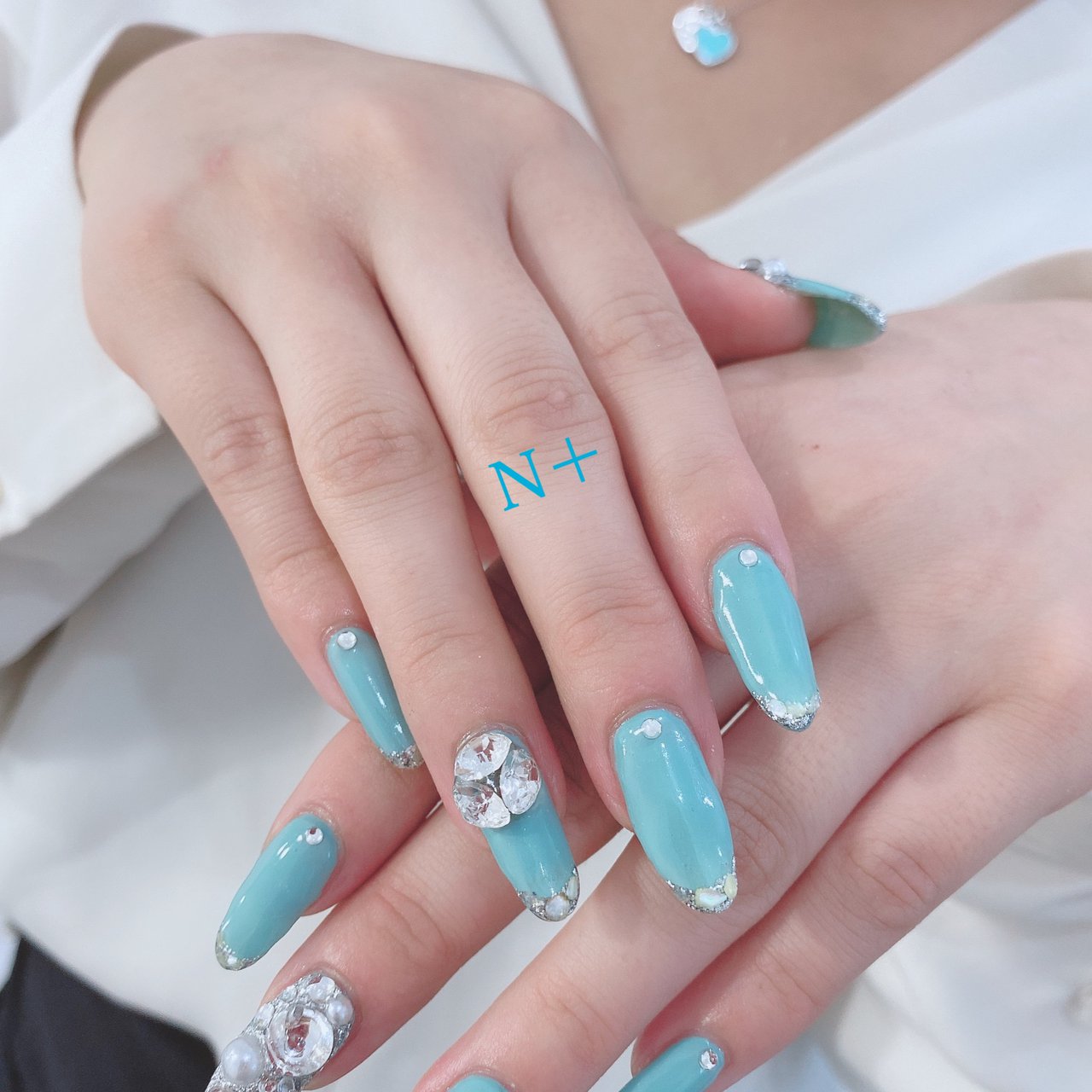 オールシーズン バレンタイン パーティー デート ハンド N エヌプラス Nail Salonのネイルデザイン No ネイル ブック