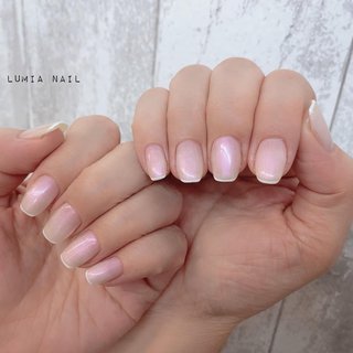 白ラインのネイルデザイン ネイルブック