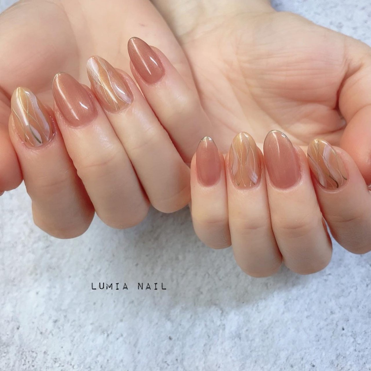 春 夏 オールシーズン ハンド シンプル Lumia Nailのネイルデザイン No ネイルブック