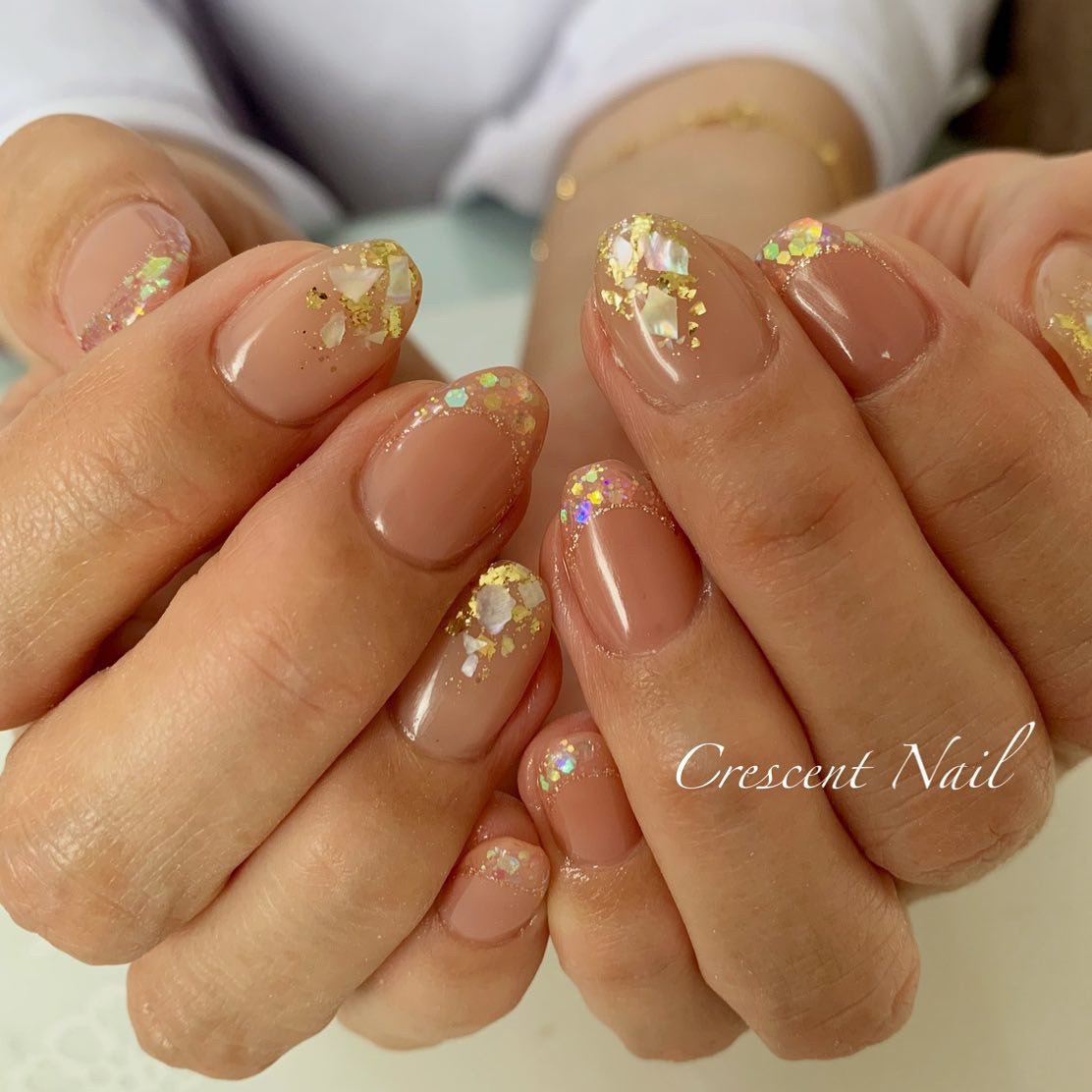 Crescent Nail クレセントネイルのネイルデザイン No ネイルブック
