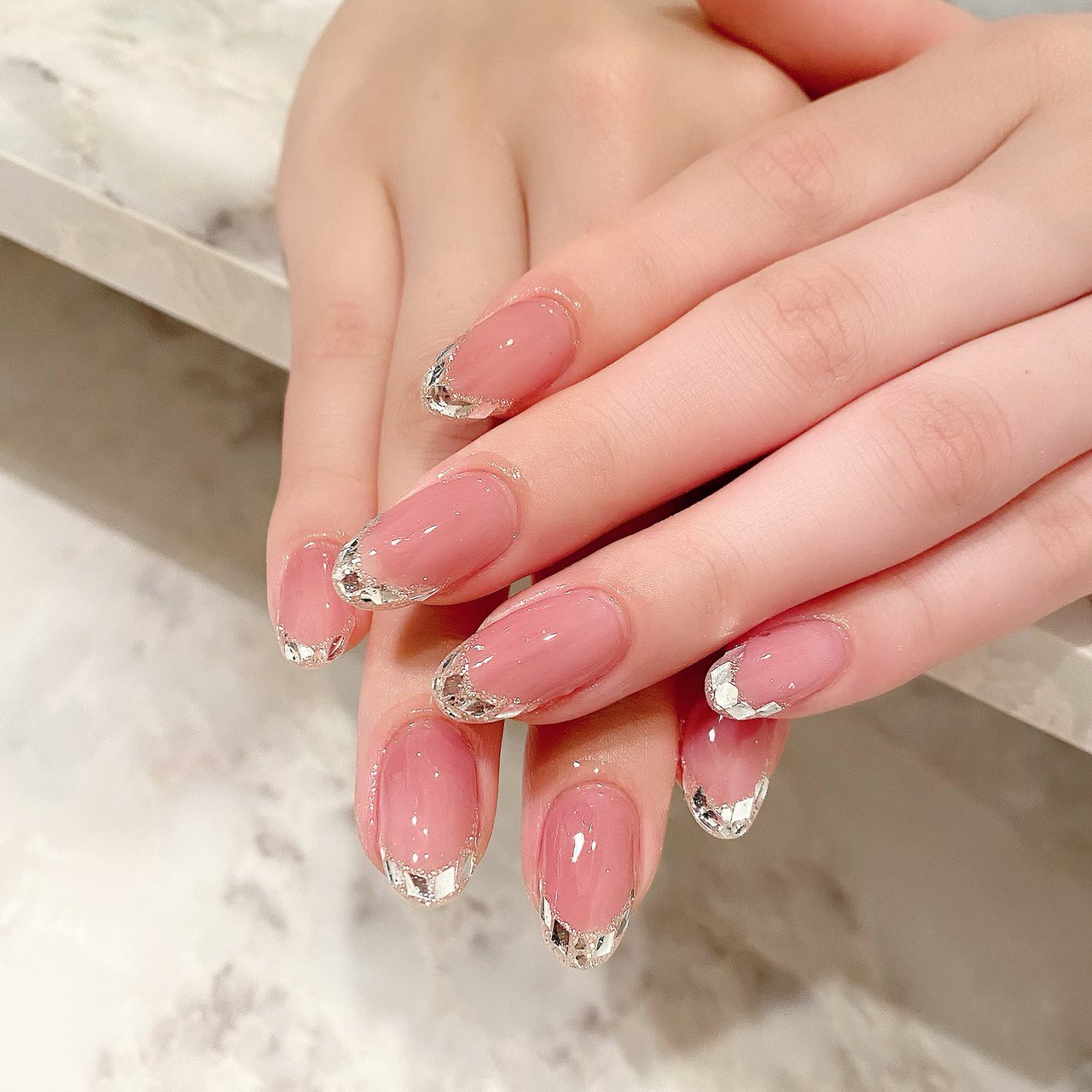 春 夏 オールシーズン ハンド フレンチ Edy Nailのネイルデザイン No ネイルブック