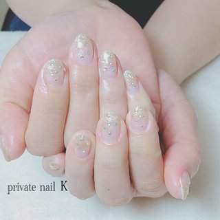 人気順 ジェルネイル ストーン散りばめのネイルデザイン ネイルブック