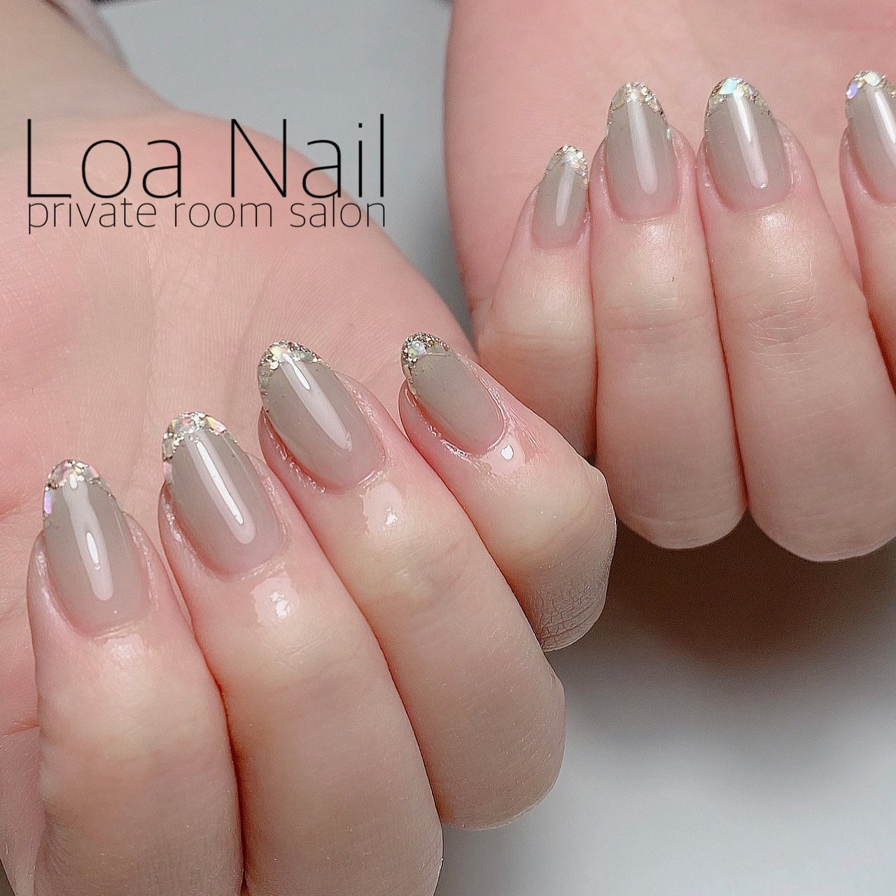 春 夏 シンプル グラデーション ラメ Loa Nailのネイルデザイン No ネイルブック