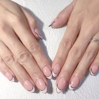 ヌーディーピンクのネイルデザイン ネイルブック