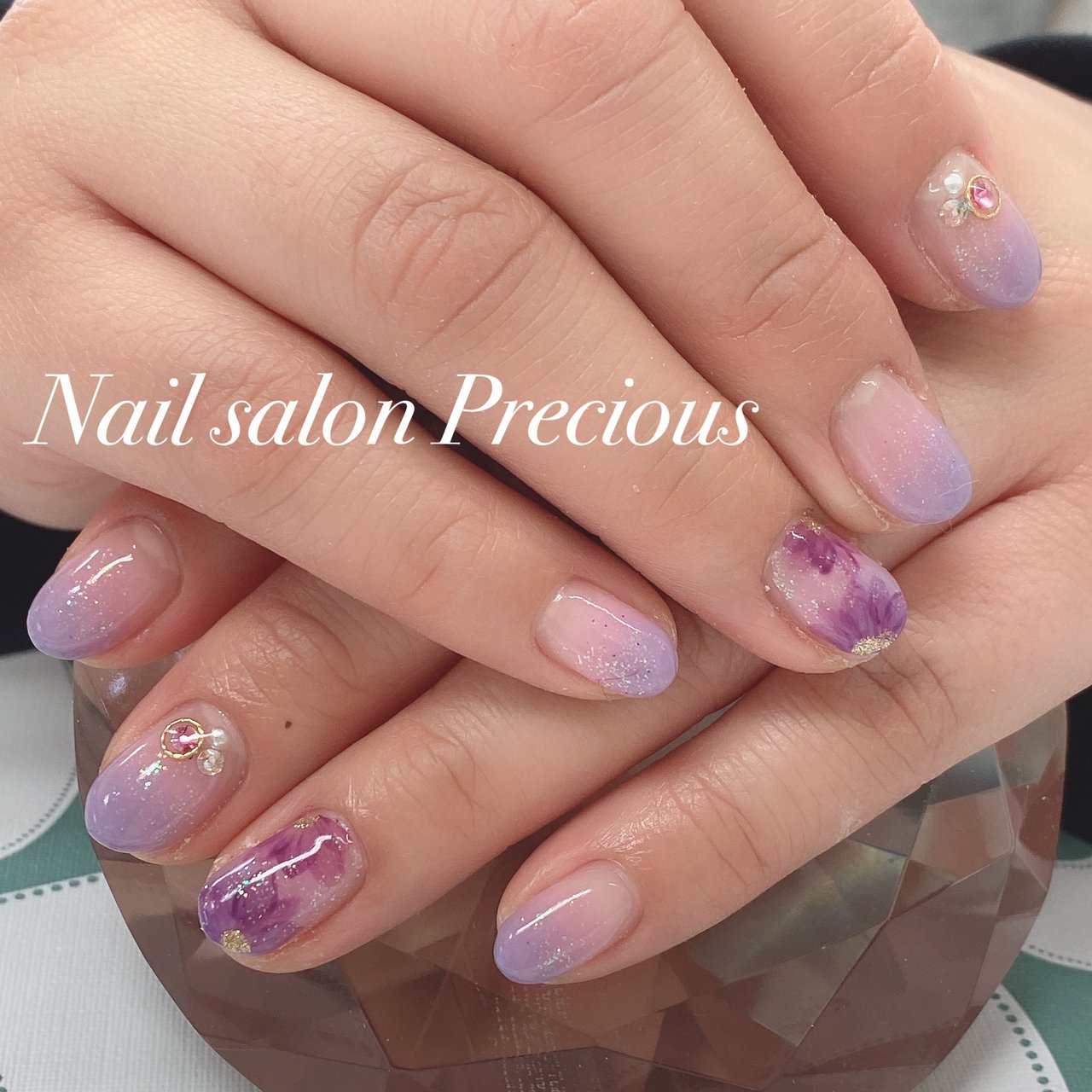 オールシーズン オフィス デート 女子会 ハンド ネイルサロンpreciousのネイルデザイン No ネイルブック