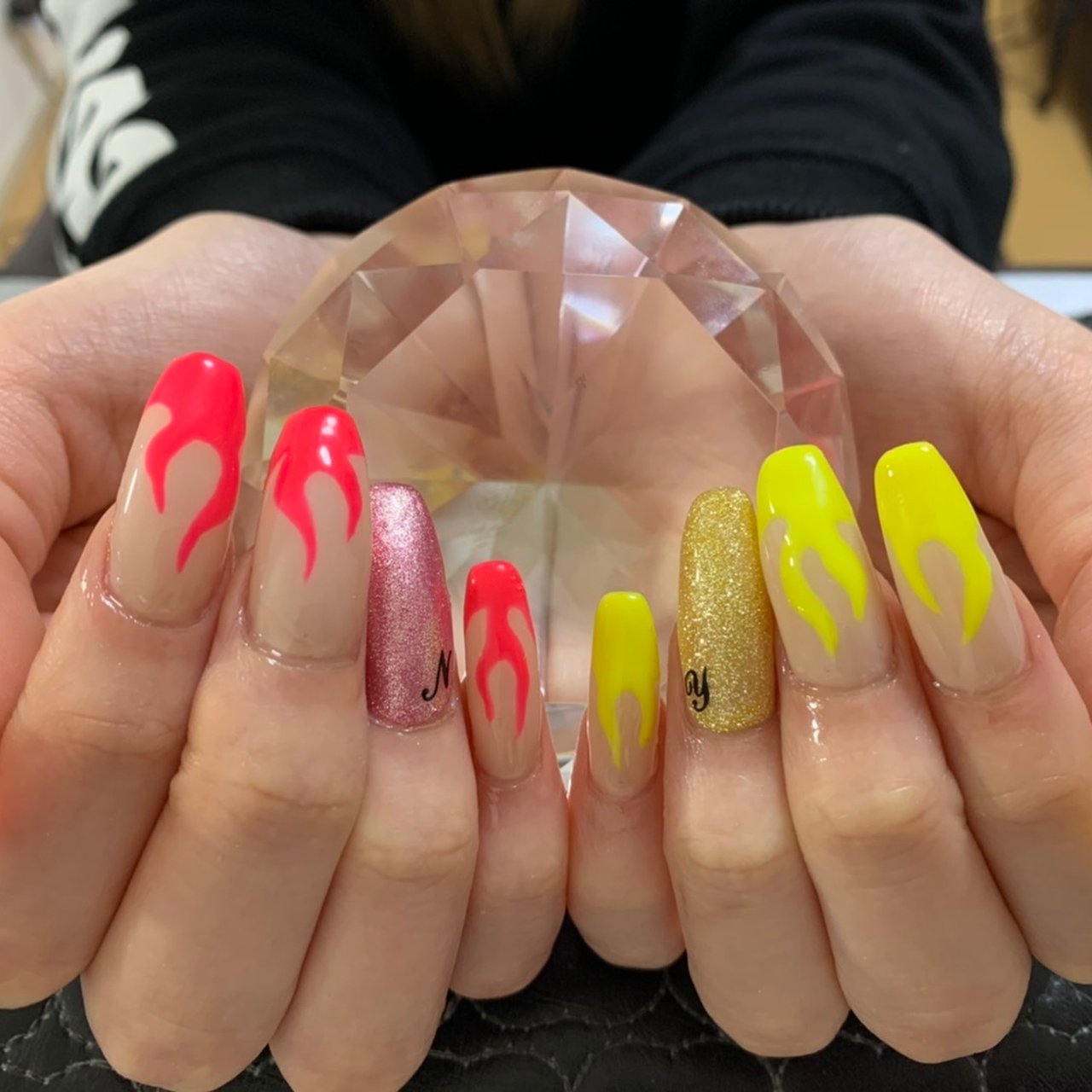 夏 オールシーズン デート 女子会 ハンド 8nail ゆっころのネイルデザイン No ネイルブック