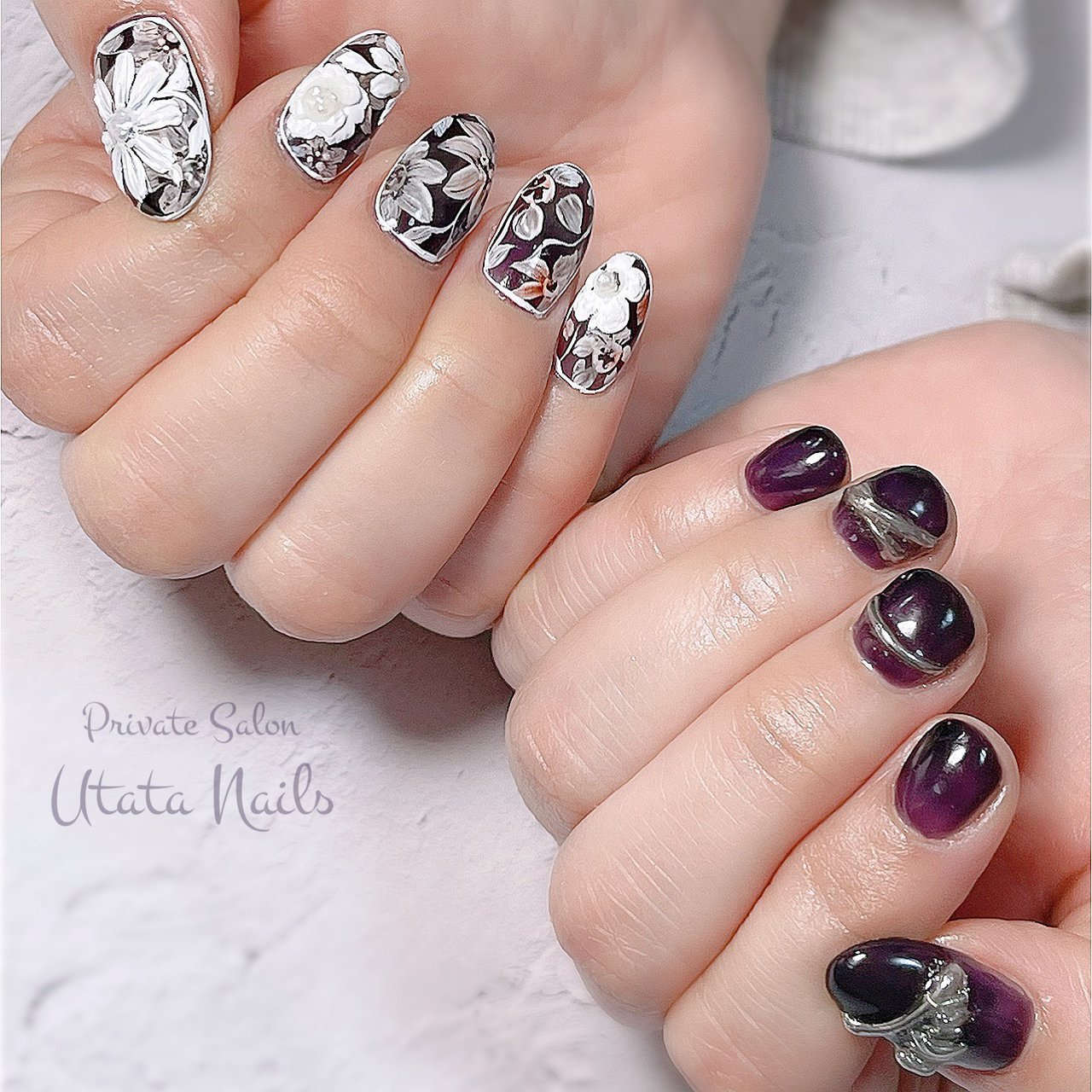 Utata Nailのネイルデザイン No ネイルブック