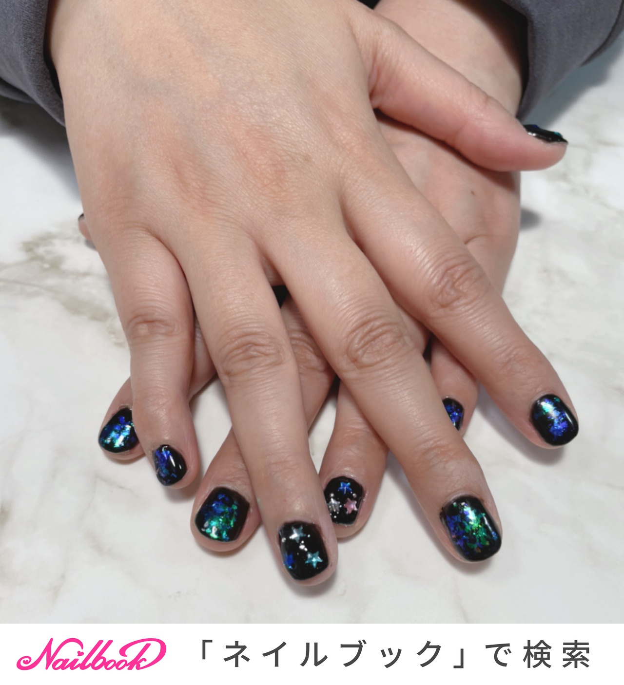 万華鏡ネイルのネイルデザイン ネイルブック
