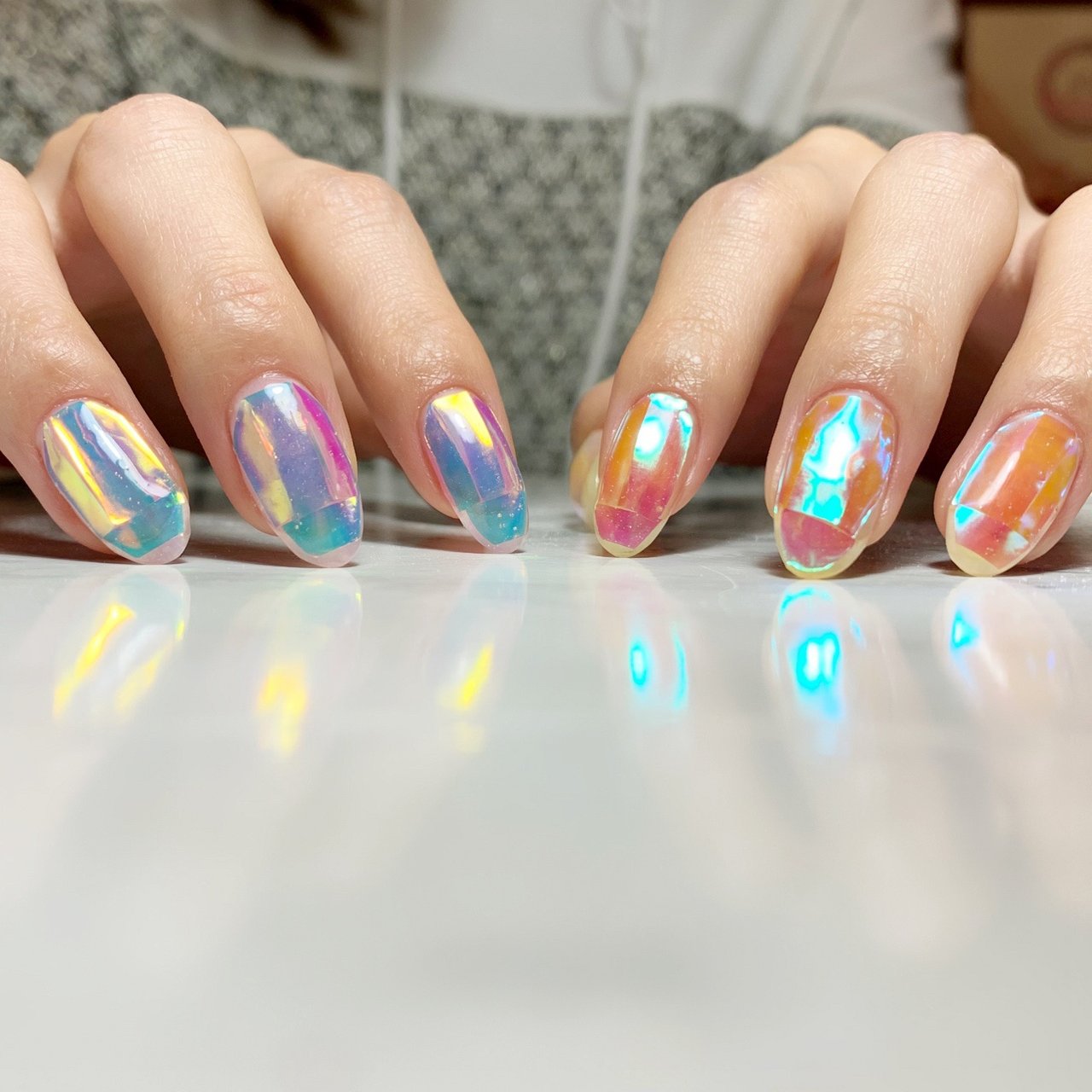 春 夏 梅雨 ハンド ホログラム 岐阜市 Nail Salon M Ripのネイルデザイン No ネイルブック