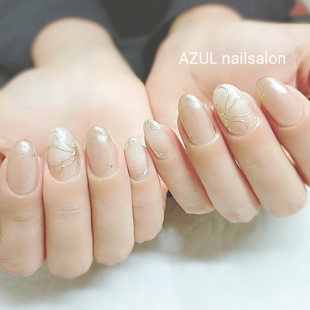 春 夏 オールシーズン ハンド グラデーション Azul Nailsalon 京成小岩のネイルデザイン No ネイルブック