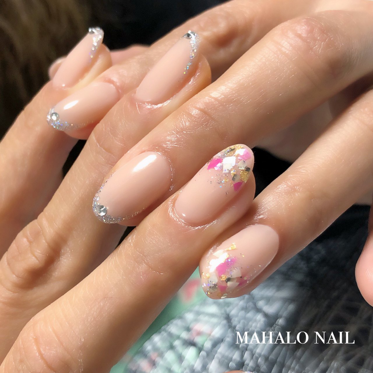 ピンク Mahalo Nailのネイルデザイン No ネイルブック