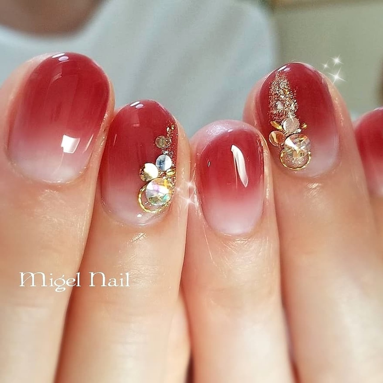 リゾート オフィス ブライダル パーティー ハンド Migel Nailのネイルデザイン No ネイルブック