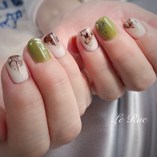 新緑のネイルデザイン ネイルブック