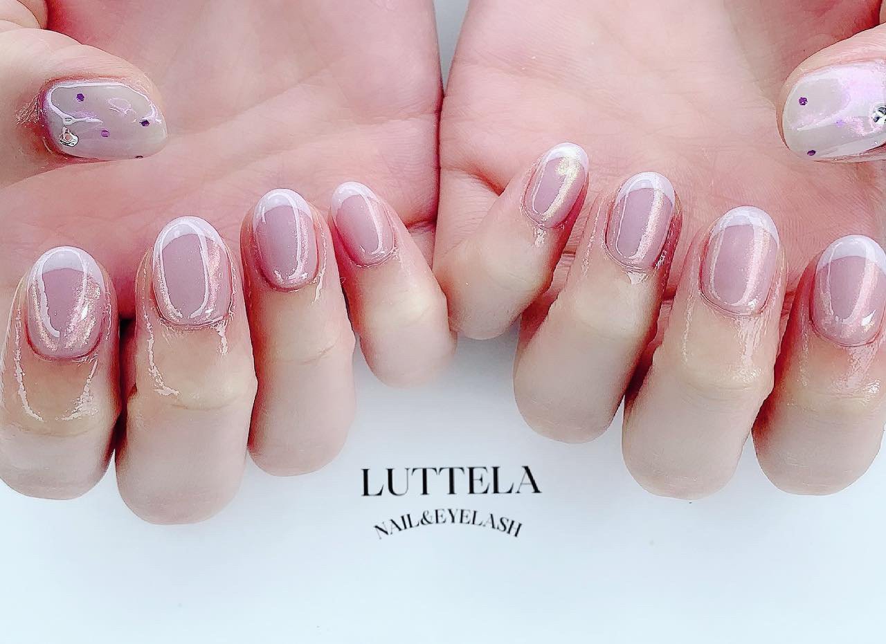 春 夏 梅雨 オフィス ハンド Nail Eyelashluttelaルテラ のネイルデザイン No ネイルブック