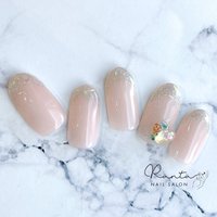 ホログラム クリア シェラックネイルのネイルデザイン ネイルブック