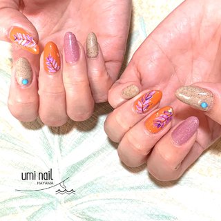 Hawaiiネイルのネイルデザイン ネイルブック