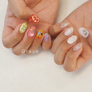 ピカソネイルのネイルデザイン ネイルブック