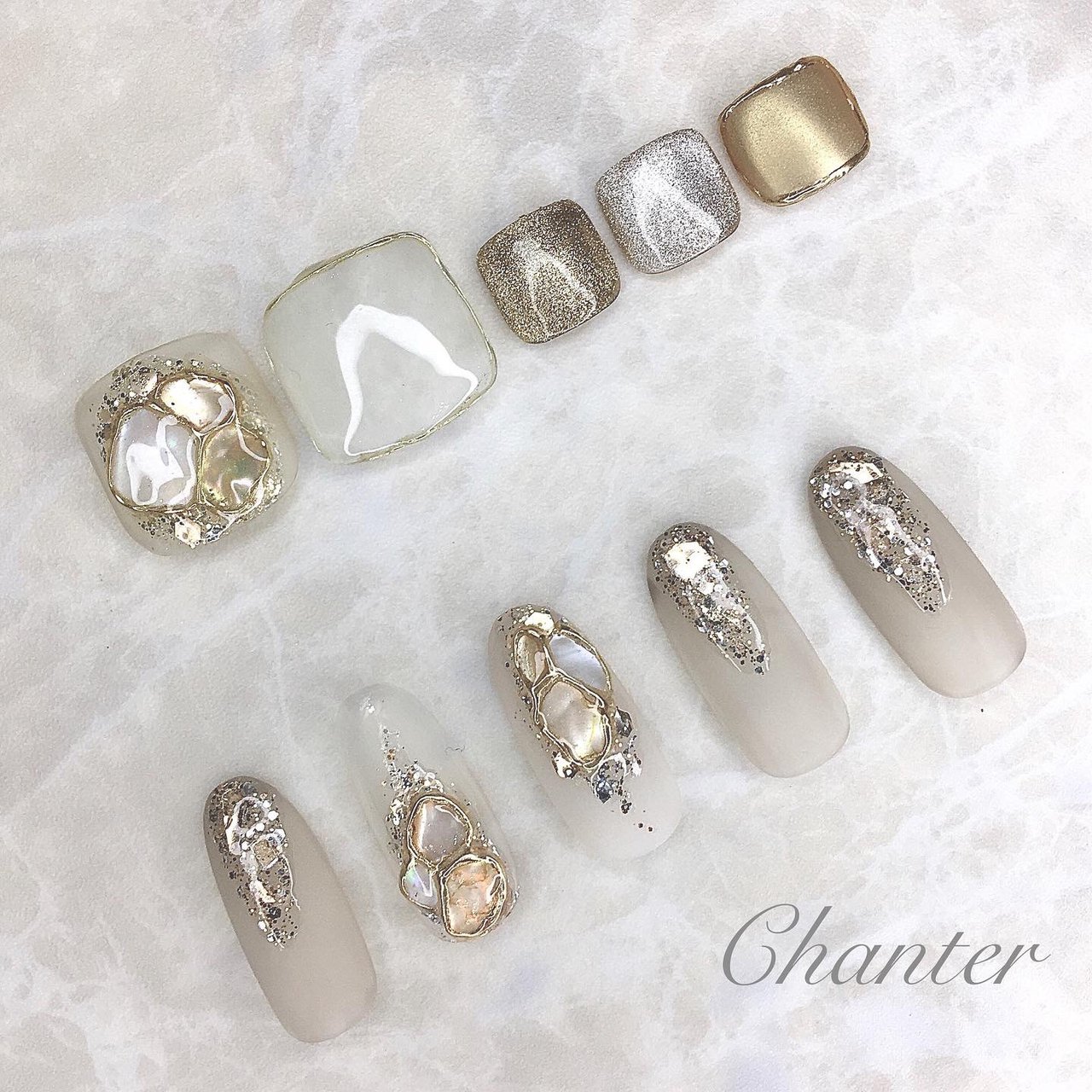 春 夏 梅雨 七夕 ハンド Chanterのネイルデザイン No ネイルブック