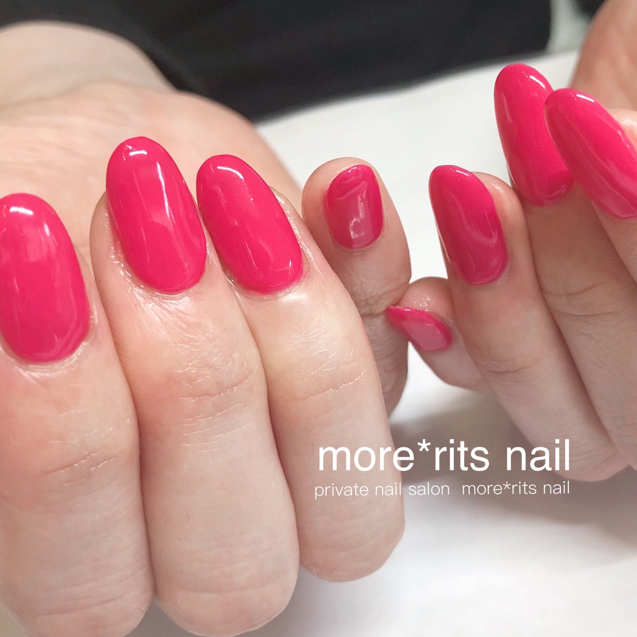 夏 オールシーズン ハンド シンプル ワンカラー 高崎市more Ritsnailのネイルデザイン No ネイルブック