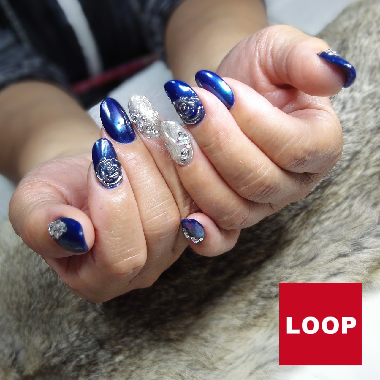 オールシーズン ライブ パーティー 女子会 ハンド Loopのネイルデザイン No ネイルブック
