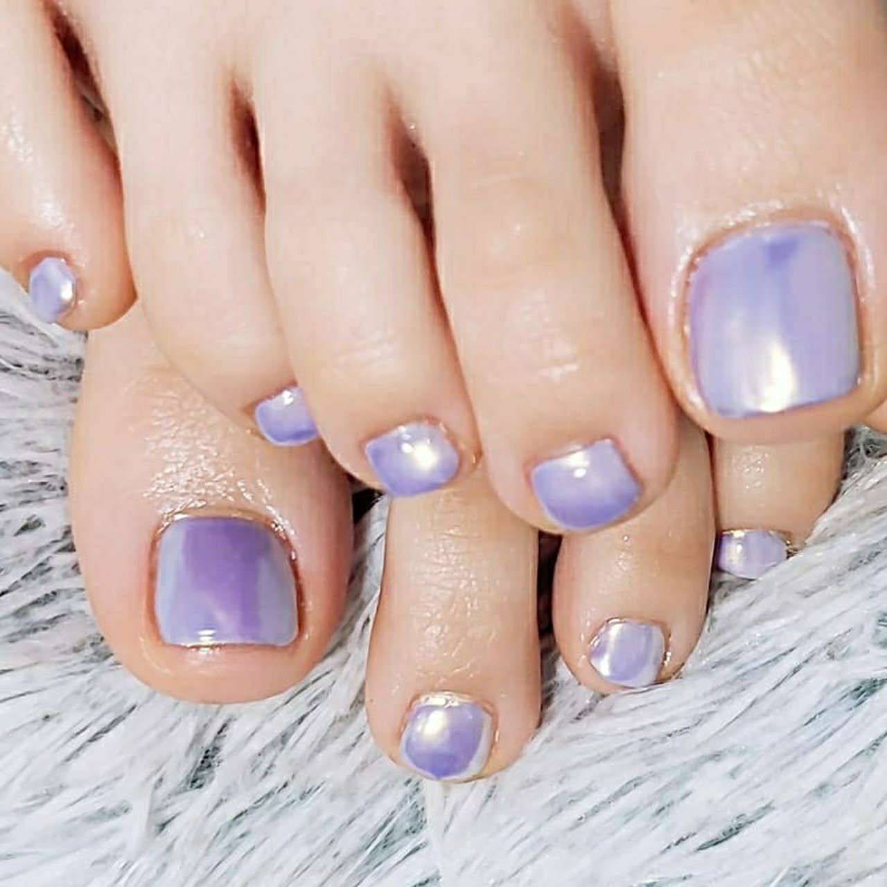 フット シンプル パール マグネット ミラー Bijoude Nail ビジュードネイル のネイルデザイン No ネイルブック