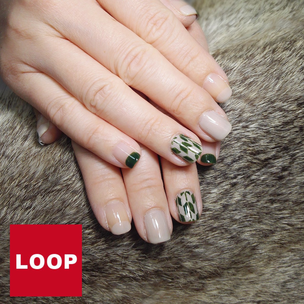 オールシーズン お正月 卒業式 オフィス ハンド Loopのネイルデザイン No ネイルブック