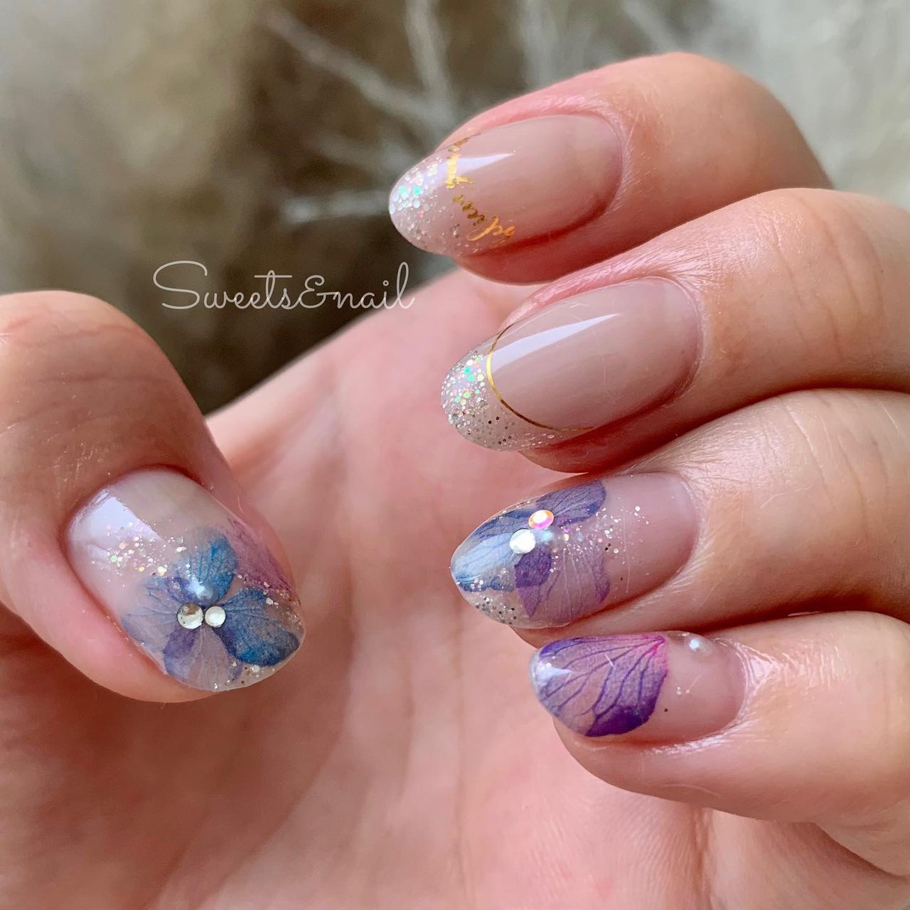 春 夏 梅雨 浴衣 ハンド Sweets Nailのネイルデザイン No ネイルブック
