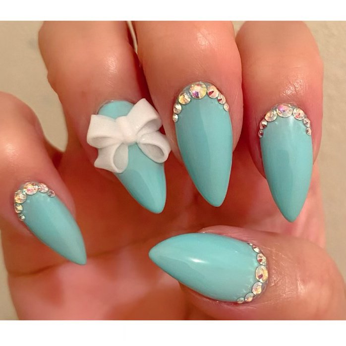 オールシーズン ブライダル パーティー デート ビジュー Myu のネイルデザイン No ネイルブック