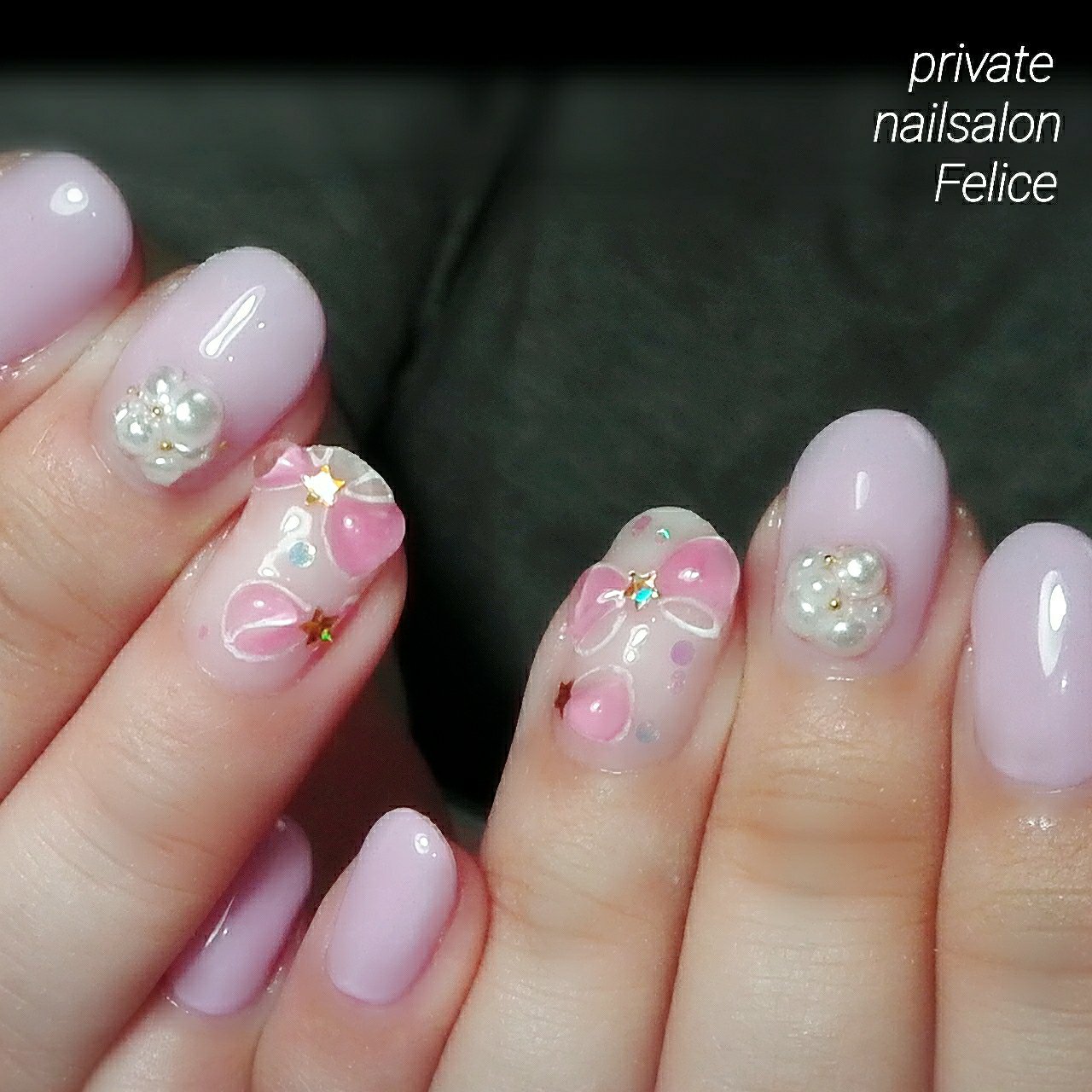 夏 梅雨 浴衣 デート ハンド りえ 熊本光の森ﾌﾟﾗｲﾍﾞｰﾄﾈｲﾙｻﾛﾝ ﾌｪﾘｰﾁｪ のネイルデザイン No ネイルブック