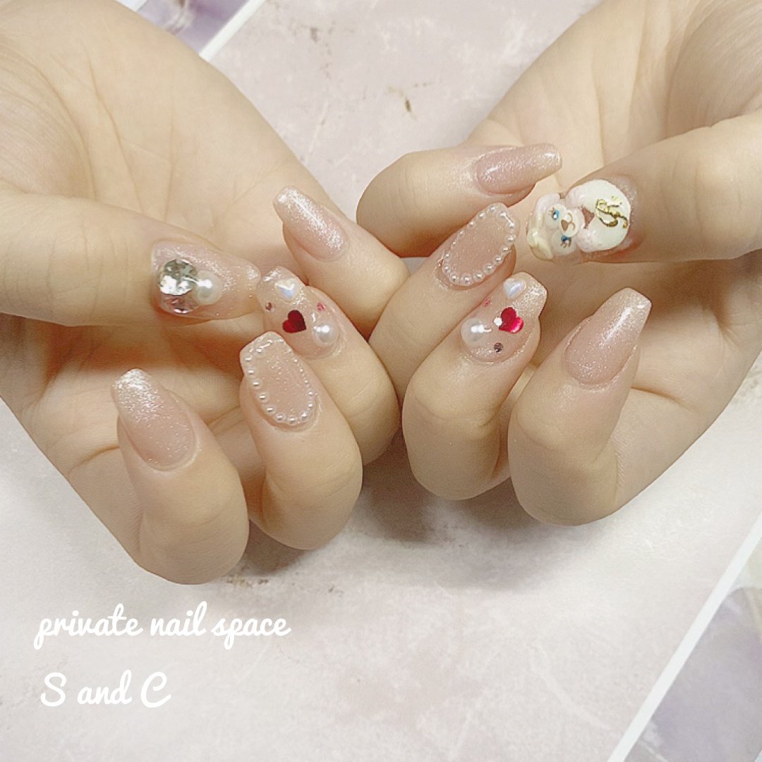 オールシーズン パーティー デート 女子会 ハンド Private Nail Space S And Cのネイルデザイン No ネイルブック