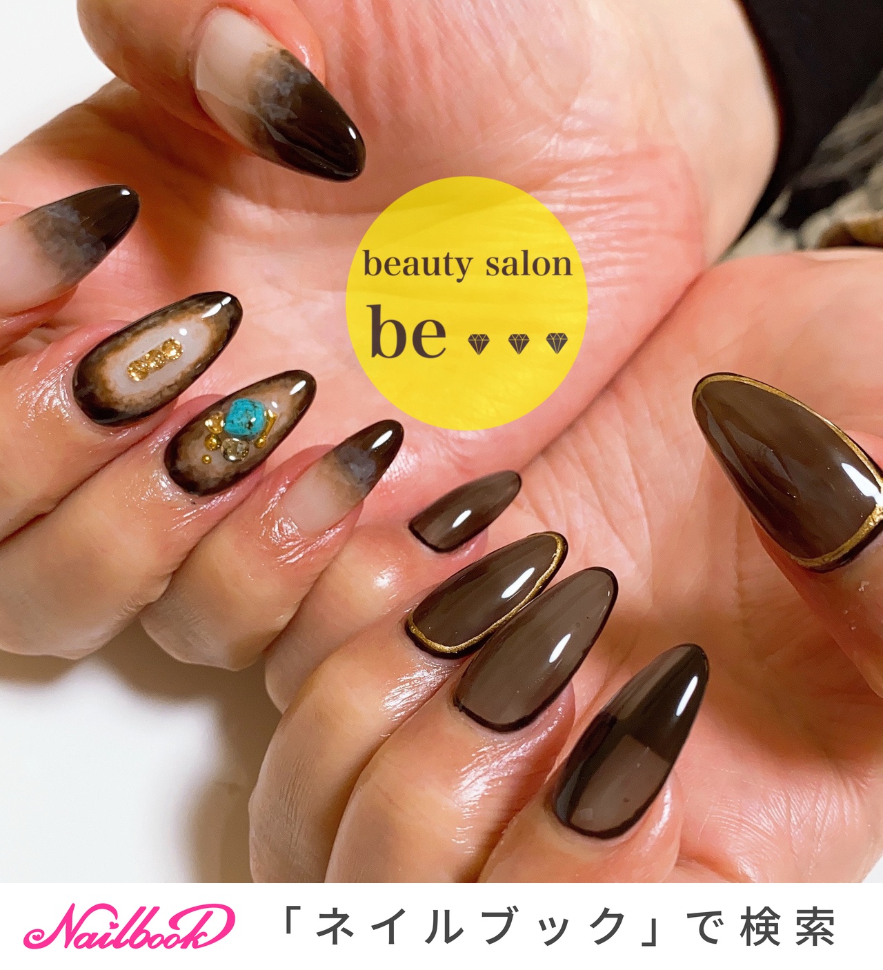 ゴシックのネイルデザイン ネイルブック