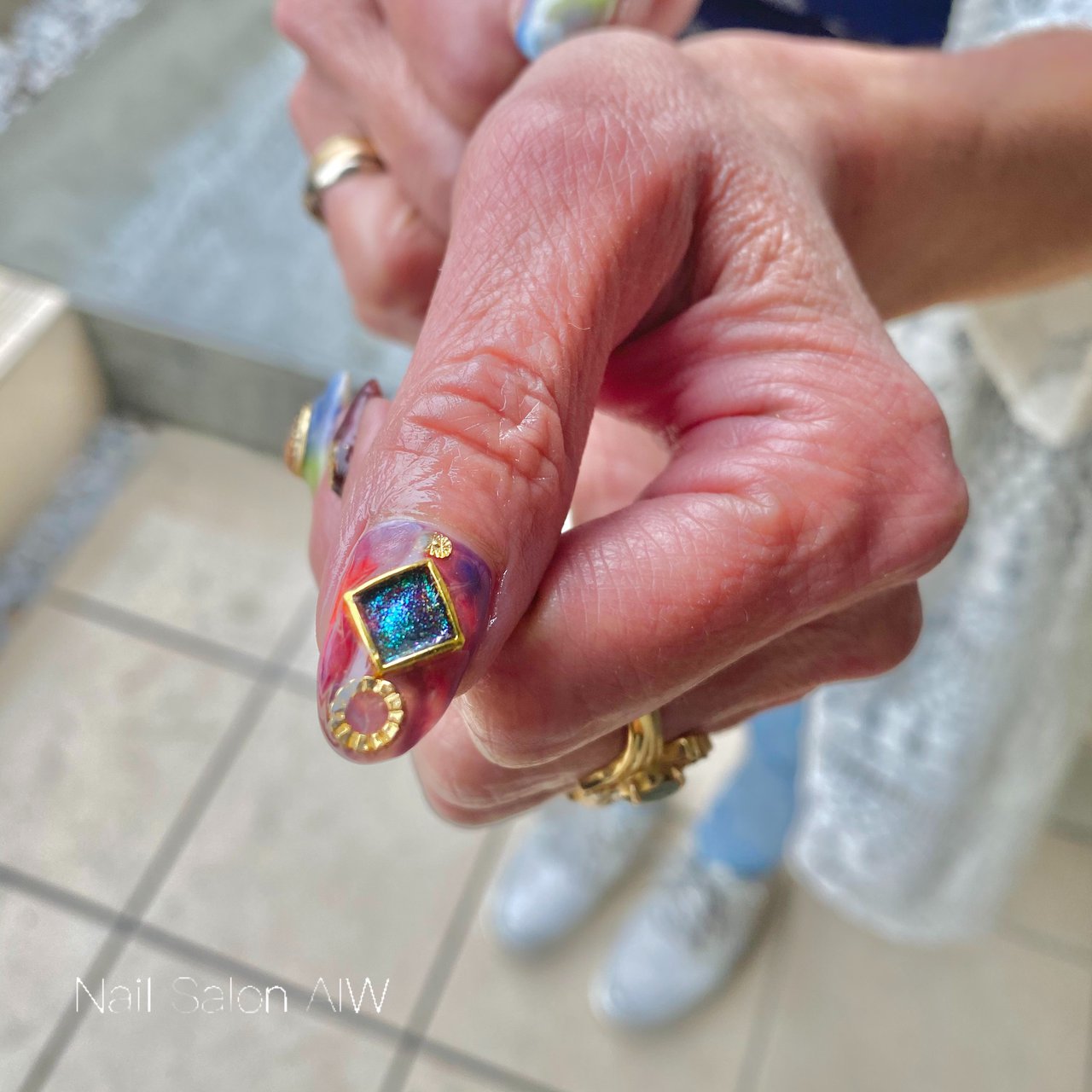 春 夏 オールシーズン ハンド シンプル 大倉ノドカのネイルデザイン No ネイルブック