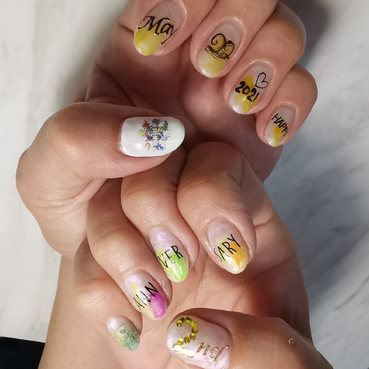 夏 ライブ スポーツ パーティー ハンド Reveのネイルデザイン No ネイルブック