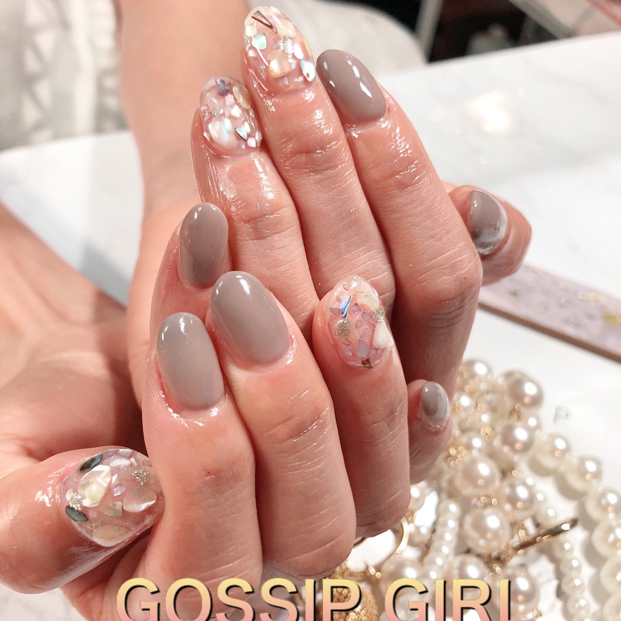 オールシーズン リゾート 浴衣 ライブ ハンド Gossip Girlのネイルデザイン No ネイルブック