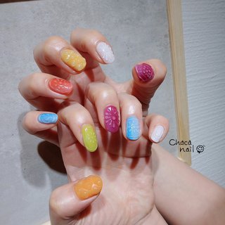 飴玉ネイルのネイルデザイン ネイルブック