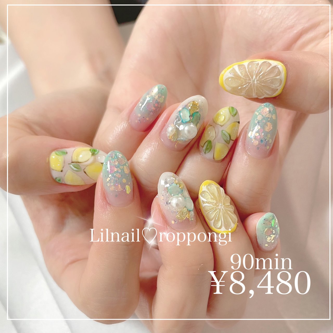 春 夏 リゾート デート ハンド Lilnail Roppongiのネイルデザイン No ネイルブック