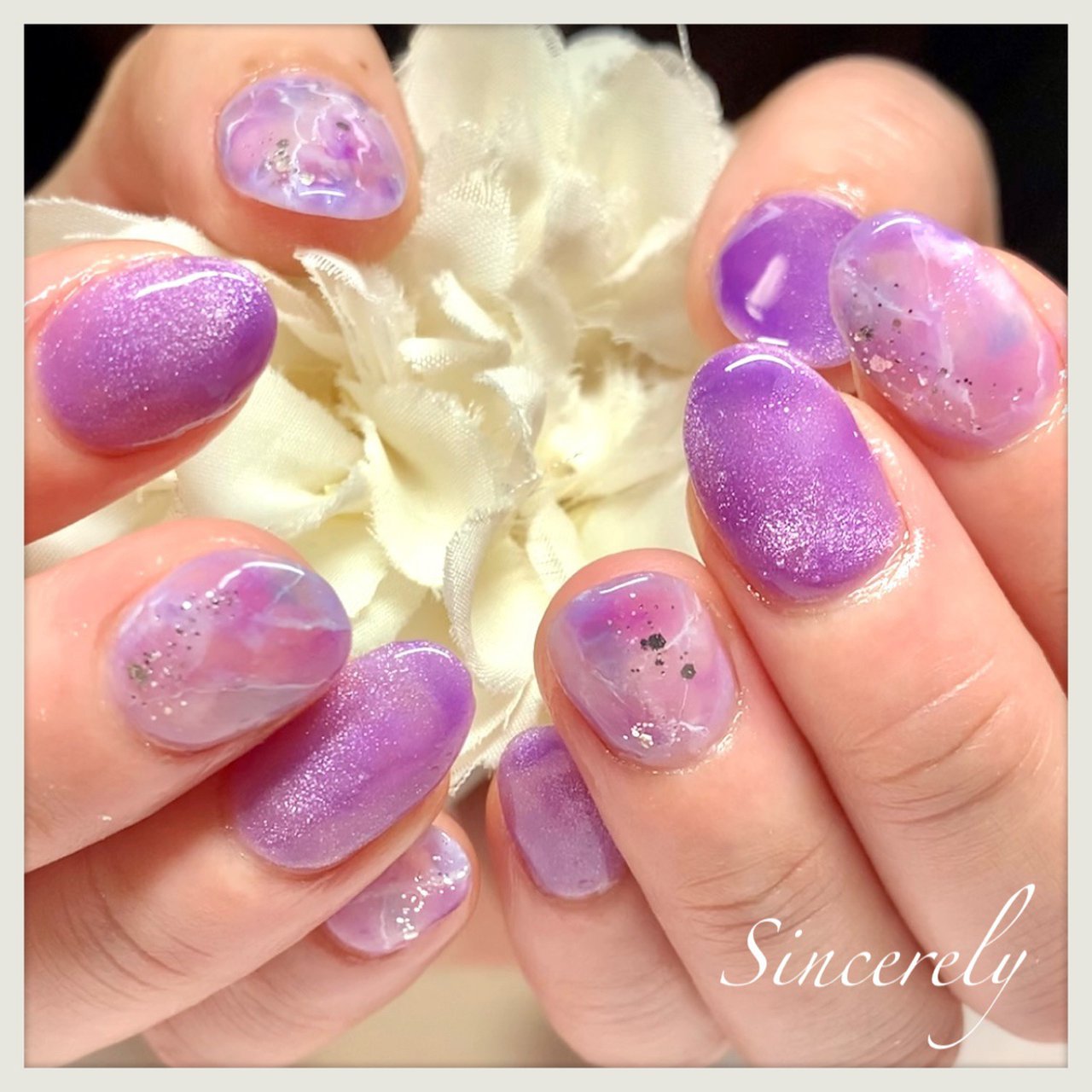 夏 梅雨 七夕 浴衣 ハンド Sincerelyのネイルデザイン No ネイルブック