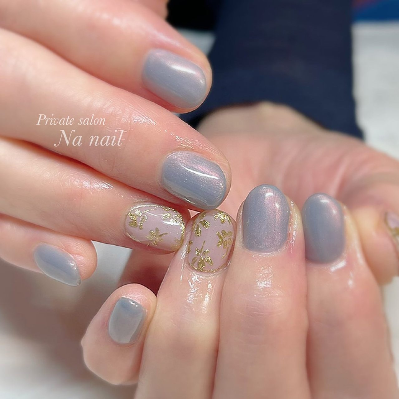 春 夏 ハンド シンプル ラメ Na Nailのネイルデザイン No ネイルブック