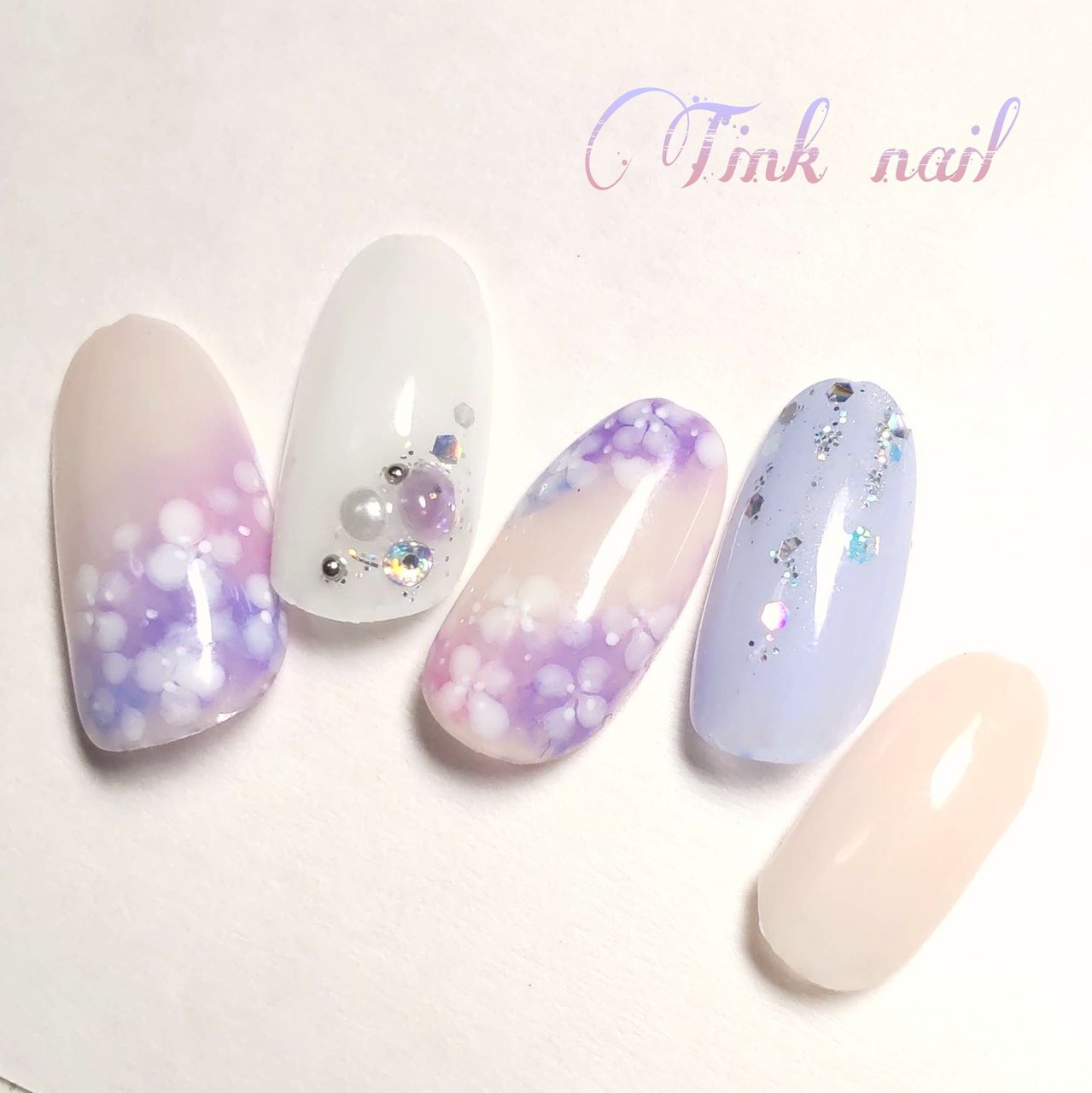 春 梅雨 浴衣 女子会 ハンド Tinkumiのネイルデザイン No ネイルブック