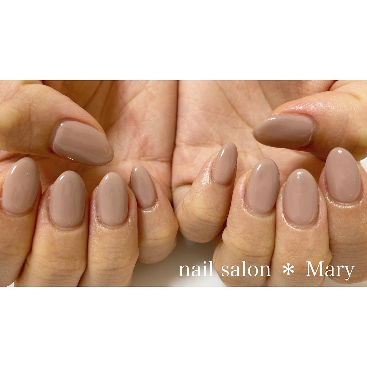 オールシーズン オフィス ハンド シンプル ワンカラー Maryのネイルデザイン No ネイルブック