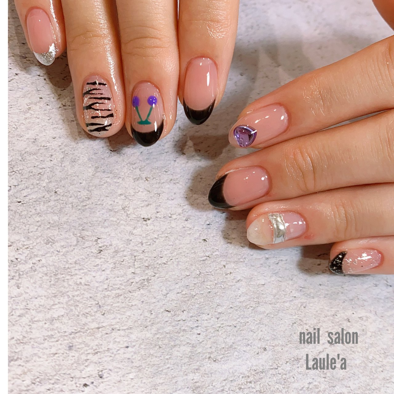 ネイルサロン Laule A ﾗｳﾚｱのネイルデザイン No ネイルブック